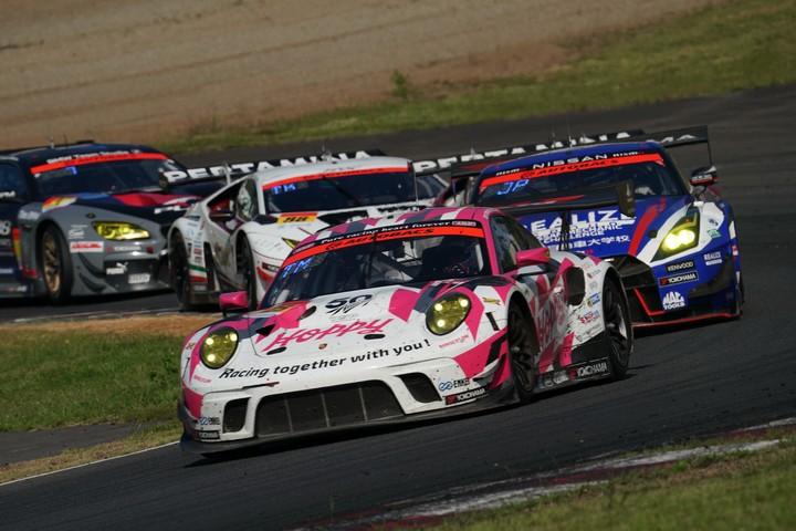 決勝レース: 松井孝允（HOPPY Porsche）