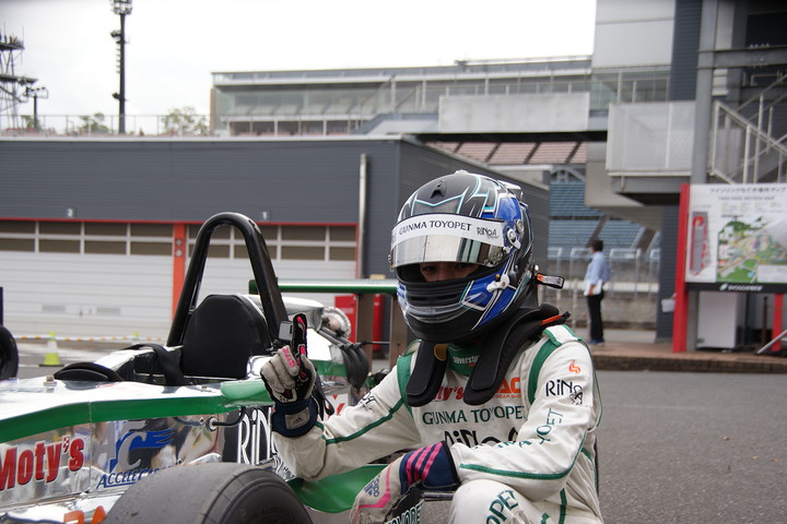 優勝した佐藤樹（群馬トヨペットリアノED）