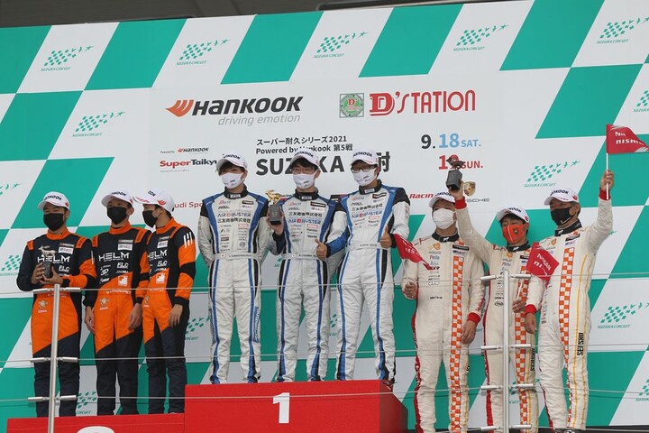 ST-3クラスの表彰式