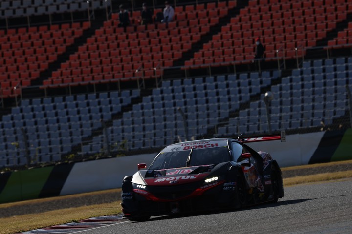 公式予選: Red Bull MOTUL MUGEN NSX GT（笹原右京／大湯都史樹）