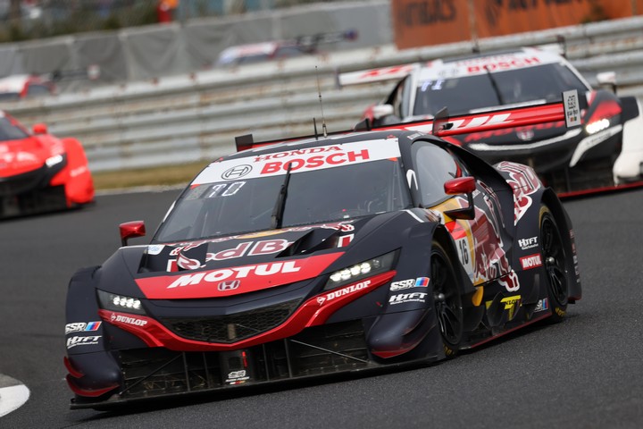 決勝レース: Red Bull MOTUL MUGEN NSX GT（笹原右京／大湯都史樹）