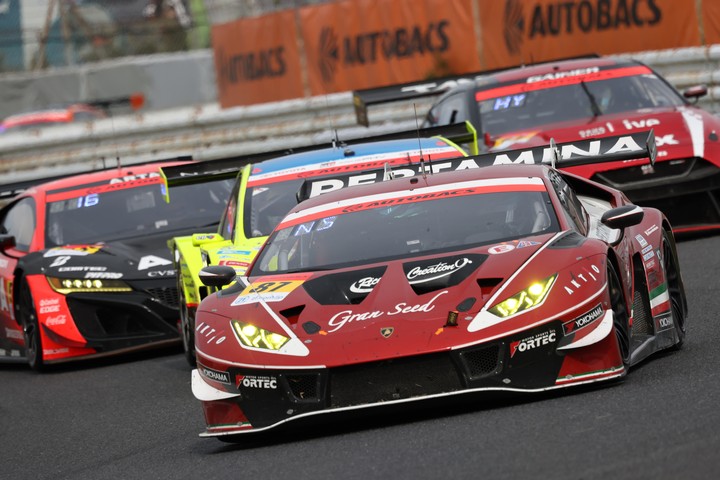 決勝レース: 坂口夏月（グランシードランボルギーニGT3）