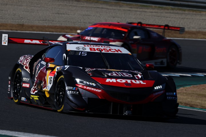 公式練習: GT500クラス3位はRed Bull MOTUL MUGEN NSX GT（笹原右京／大湯都史樹）