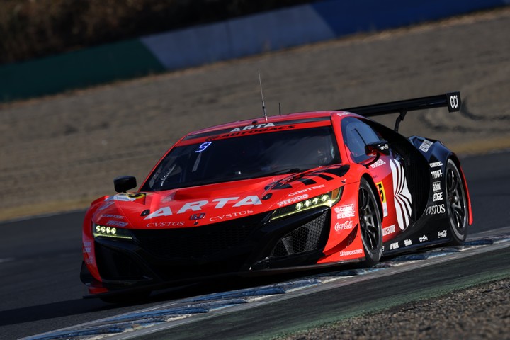 GT300クラス予選3位はARTA NSX GT3（高木真一／佐藤蓮）