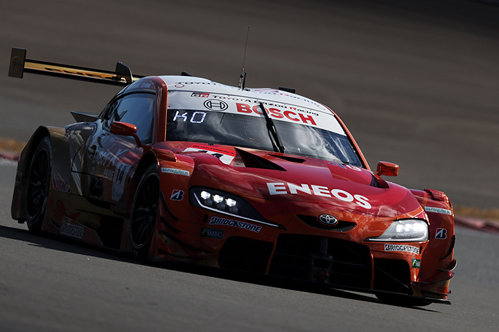 公式練習: GT500クラストップタイムはENEOS X PRIME GR Supra（大嶋和也／山下健太）