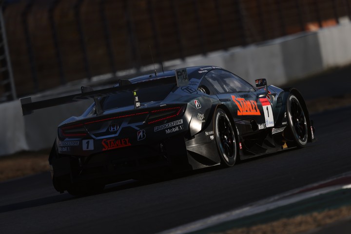 GT500クラス予選2位はSTANLEY NSX-GT（山本尚貴／牧野任祐）