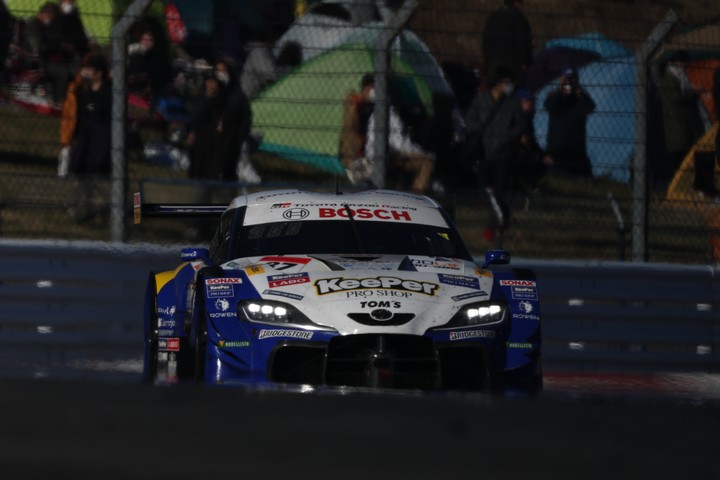 GT500クラス決勝2位はKeePer TOM'S GR Supra（平川亮／サッシャ・フェネストラズ）