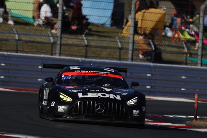 GT300クラス決勝2位はLEON PYRAMID AMG（蒲生尚弥／菅波冬悟）