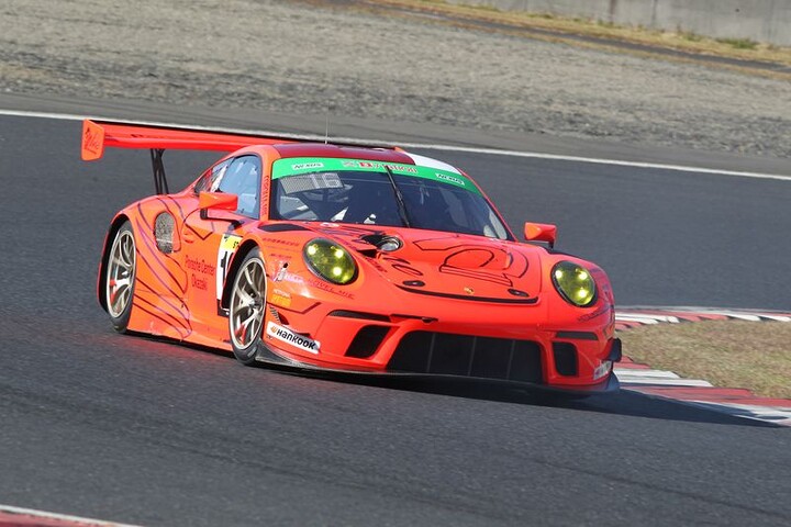 ST-Xクラスポールポジションはポルシェセンター岡崎911 GT3R（永井宏明／上村優太／中山雄一）