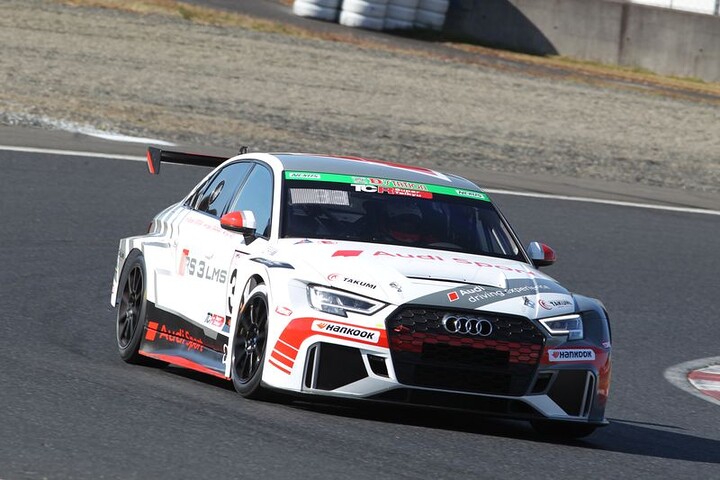 ST-TCRクラスポールポジションはAudi RS 3 LMS（今村大輔／阿野雅樹／中原英貴）