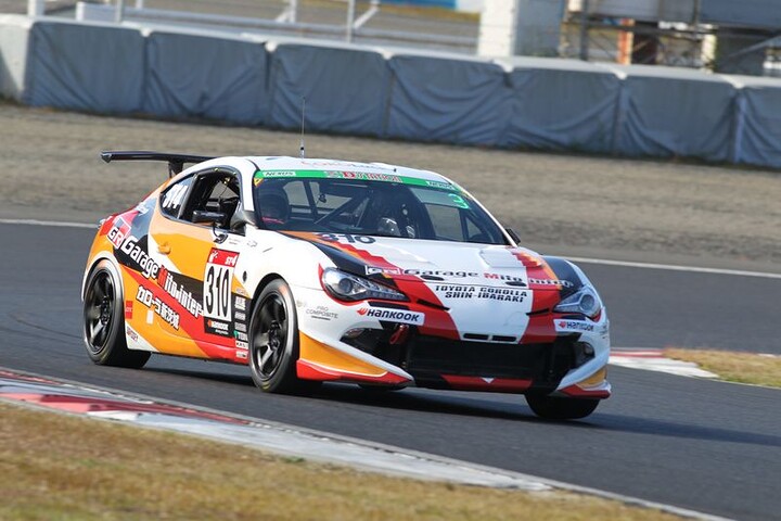 ST-4クラスポールポジションのGR Garage水戸インターGR86（坪井翔／細川慎弥／堀尾風允）