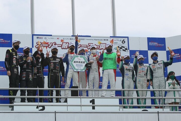 ST-5クラスの表彰式