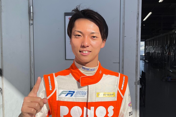 第12, 13戦ともポールポジションを獲得した大草りき（PONOS Racing）