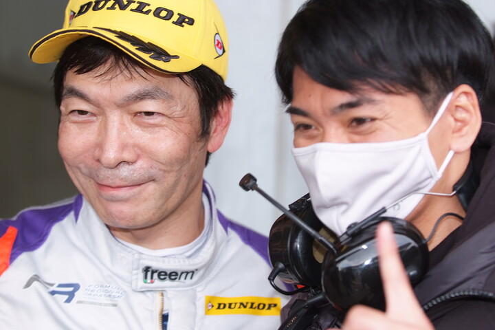 マスタークラスで優勝した今田信宏（B-MAX ENGINEERING）