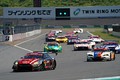 決勝レース: GT300クラスのスタートシーン
