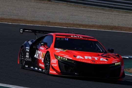 公式練習: GT500クラストップタイムはARTA NSX-GT(野尻智紀/福住仁嶺) 公式練習: GT500クラストップタイムはARTA NSX-GT(野尻智紀/福住仁嶺)