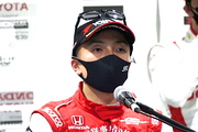 予選記者会見: ポールポジションの野尻智紀（TEAM MUGEN）