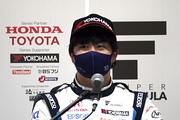 予選記者会見: 2位の大湯都史樹（TCS NAKAJIMA RACING）