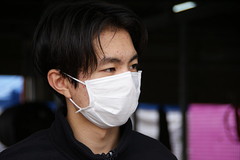 ポールポジションの佐藤樹（群馬トヨペットリアノED）