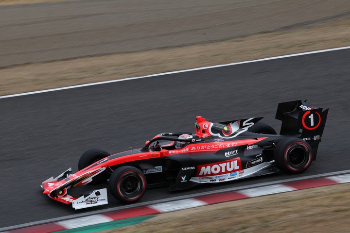 第1回公式テスト1回目：2位は野尻智紀（TEAM MUGEN）