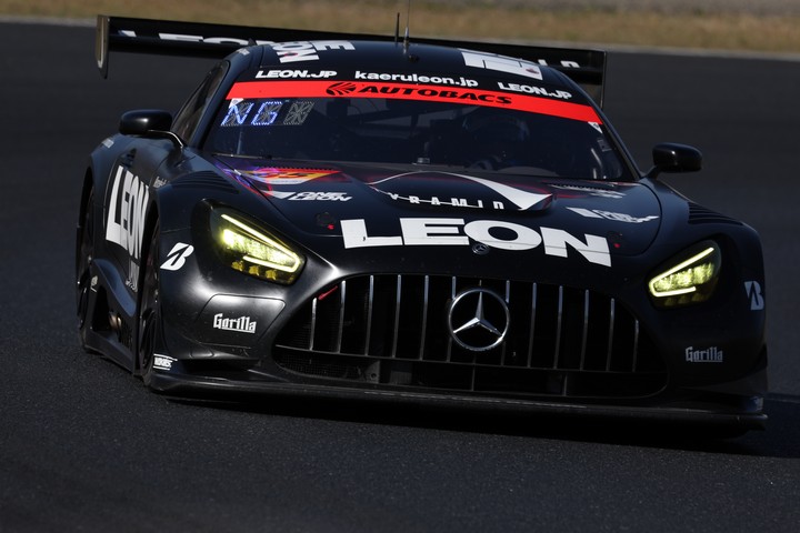 GT300クラス決勝3位はLEON PYRAMID AMG（蒲生尚弥／篠原拓朗）