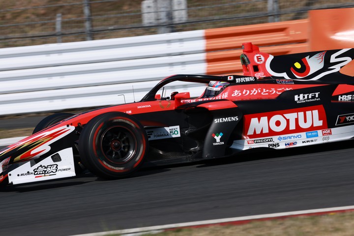 決勝2位は野尻智紀（TEAM MUGEN MOTUL SF19）