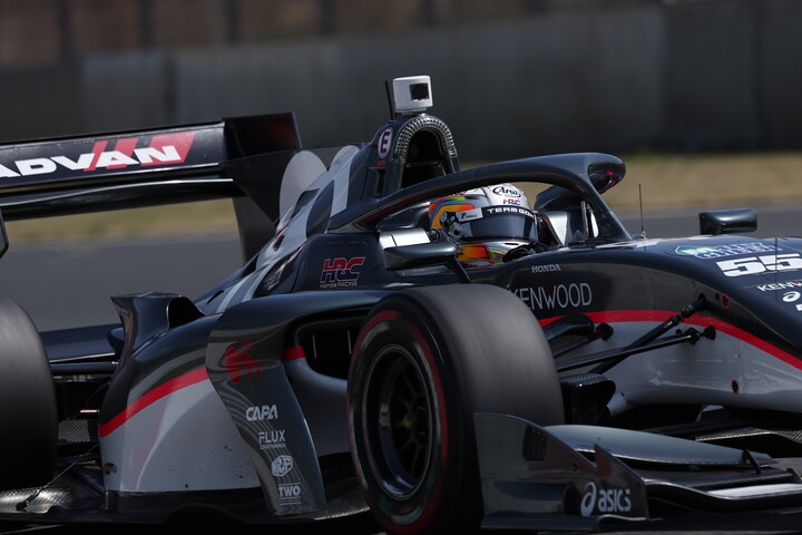 Q1-Aグループでトップタイムのルーキー三宅淳詞（TEAM GOH G01 SF19）