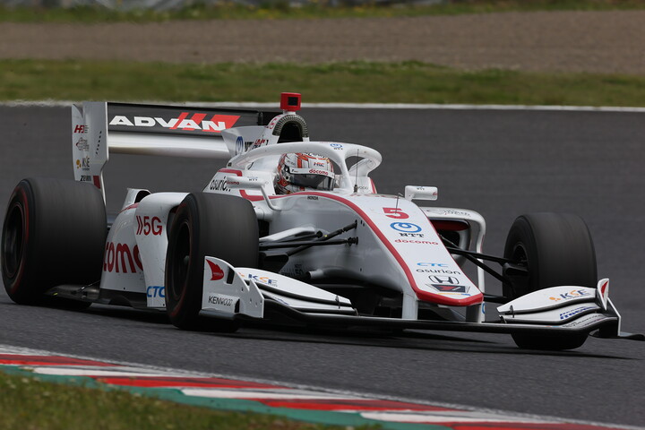 フリー走行1回目: 6位は牧野任祐（DOCOMO DANDELION M5S SF19）