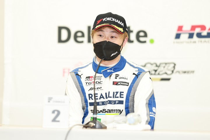 予選2位の山下健太（KONDO RACING）