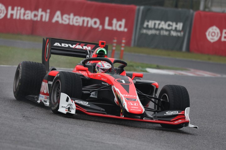 決勝2位は野尻智紀（TEAM MUGEN MOTUL SF19）