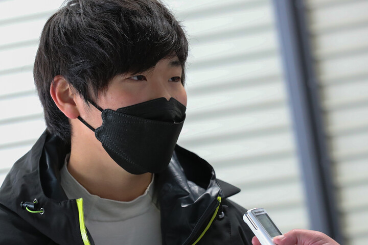 ポールポジションを獲得した度会太一（SIGMA FTKレヴRG）