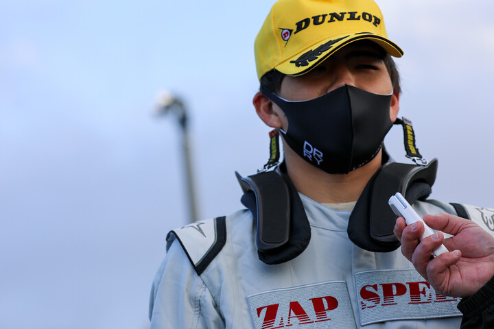 決勝2位の田上蒼竜（AsカンパニーZAP ED）