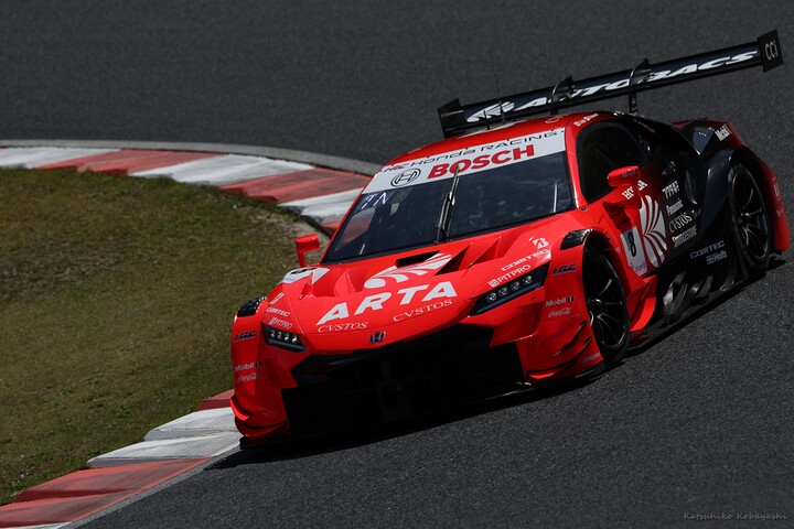 公式練習: ARTA NSX-GT（野尻智紀／福住仁嶺）