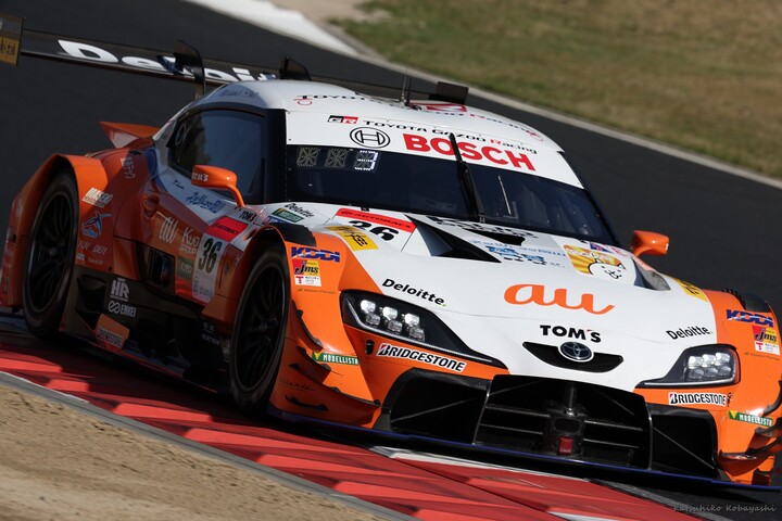 公式予選: au TOM'S GR Supra（坪井翔／ジュリアーノ・アレジ）