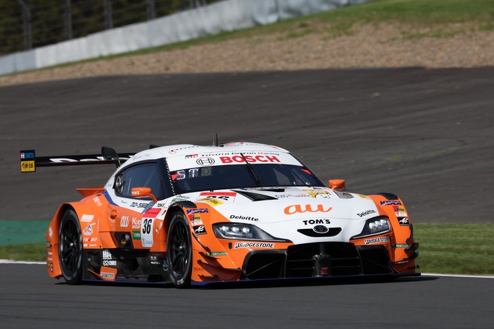公式練習: GT500クラス3位はau TOM'S GR Supra（坪井翔／ジュリアーノ・アレジ）