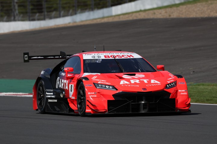 公式練習: GT500クラス2位はARTA NSX-GT（野尻智紀／福住仁嶺）