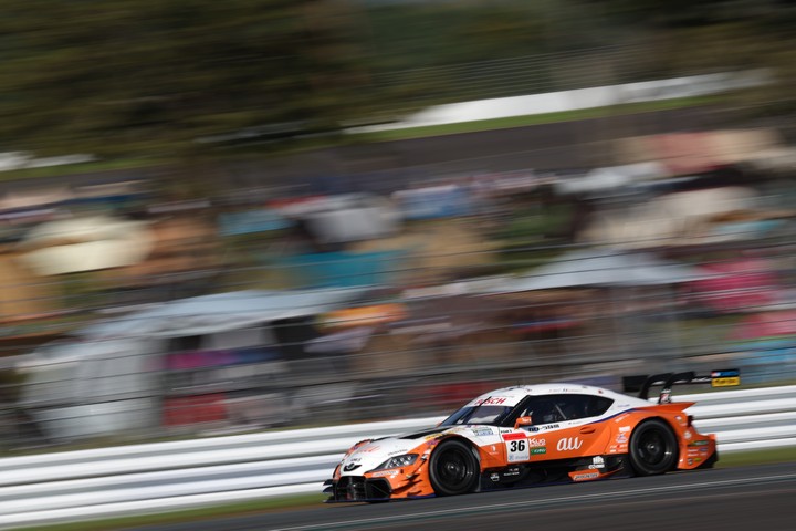 GT500クラス決勝2位はau TOM'S GR Supra（坪井翔／ジュリアーノ・アレジ）