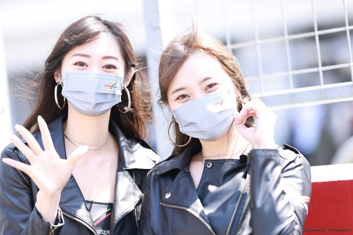 ピットビューイング: レースクイーン