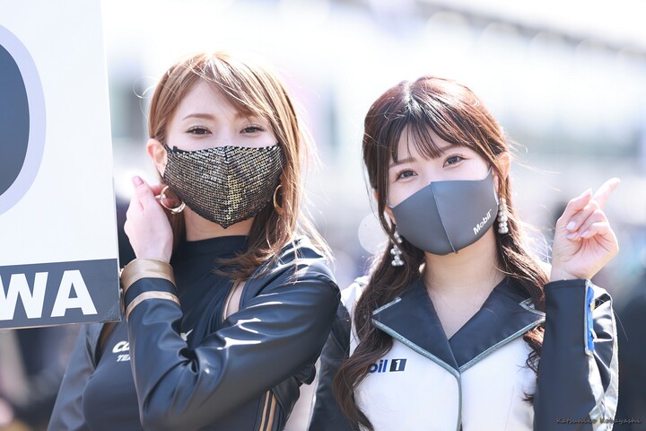 スタート進行: レースクイーン