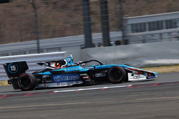 公式予選: 笹原右京（TEAM MUGEN BINGO SF19）