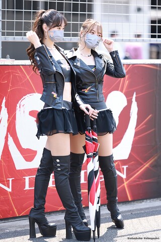 ピットビューイング: レースクイーン