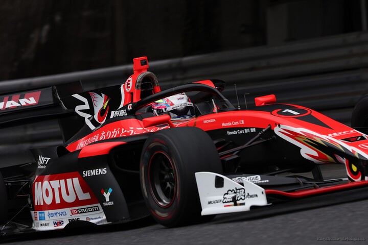 フリー走行: 野尻智紀（TEAM MUGEN MOTUL SF19）