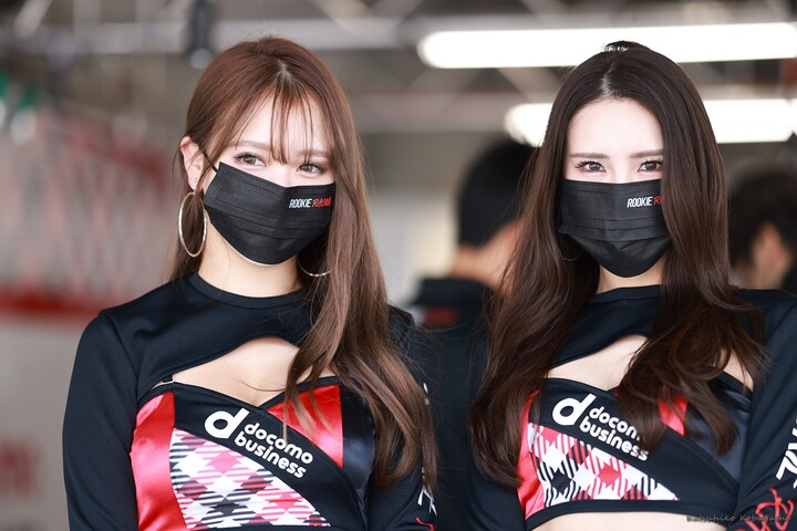 ピットウォーク: レースクイーン