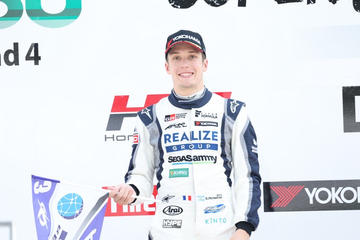 決勝2位はサッシャ・フェネストラズ（REALIZE Corporation KONDO SF19）