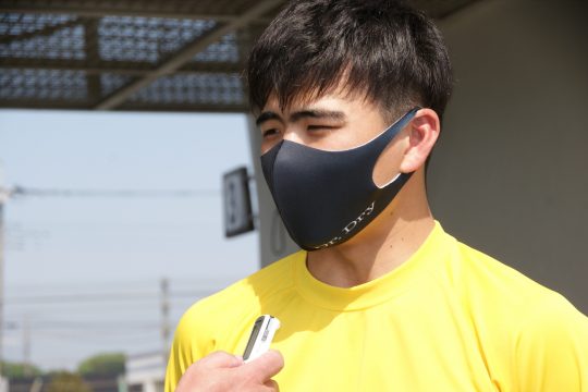 ポールポジションを獲得した田上蒼竜(AsカンパニーZAP ED)