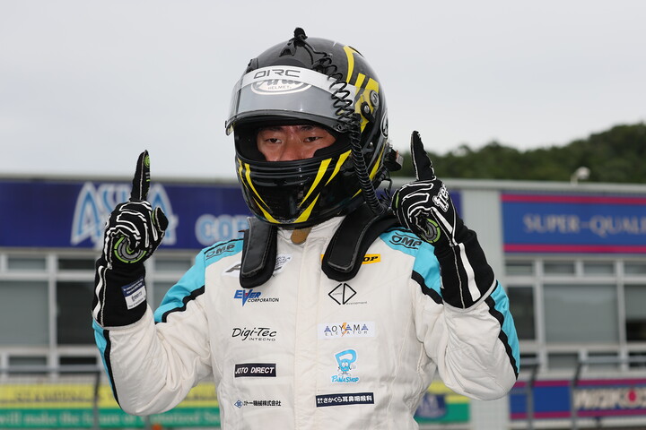 優勝した片山義章（Team LeMans with OIRC）