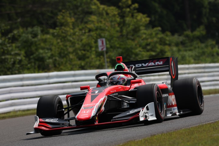 決勝3位は野尻智紀（TEAM MUGEN MOTUL SF19）