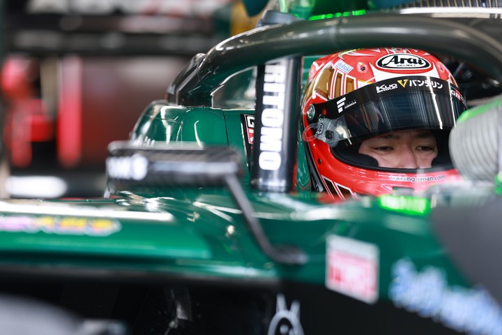 決勝6位の宮田莉朋（Kuo VANTELIN TOM'S SF19）