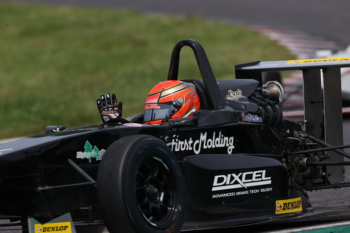 優勝した森山冬星（DIXCEL/ROYAL/MYST）