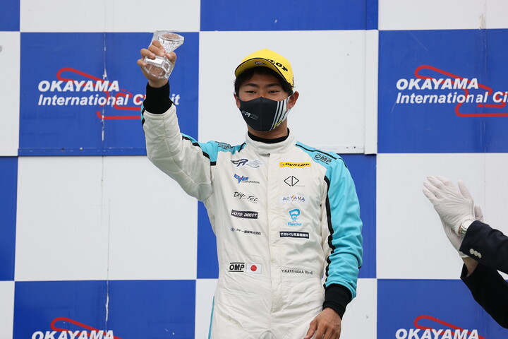 決勝3位の片山義章（Team LeMans with OIRC）